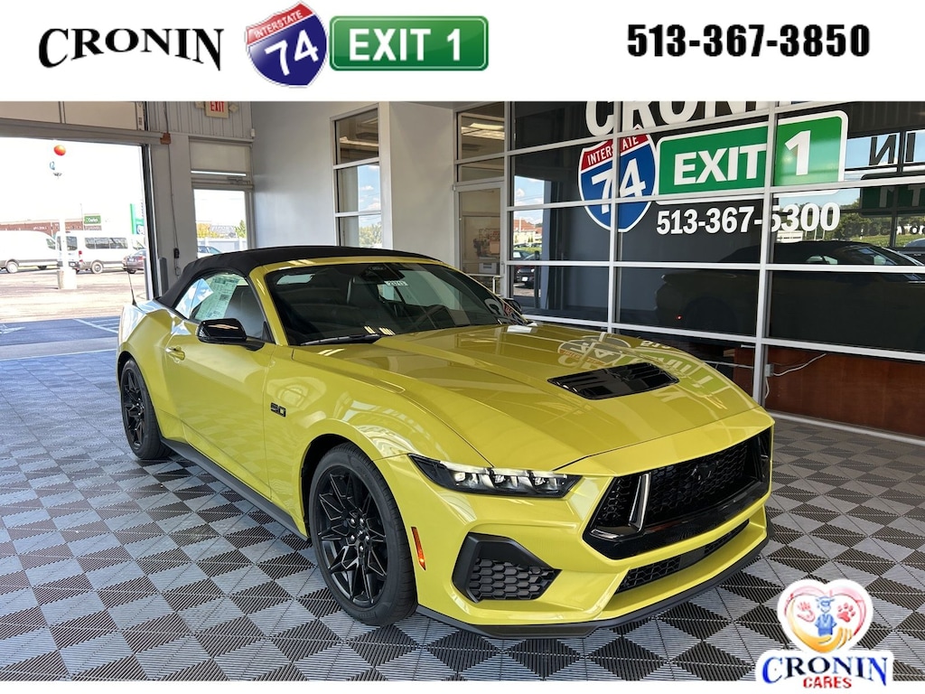 New 2025 Ford Mustang GT Premium Convertible CAR