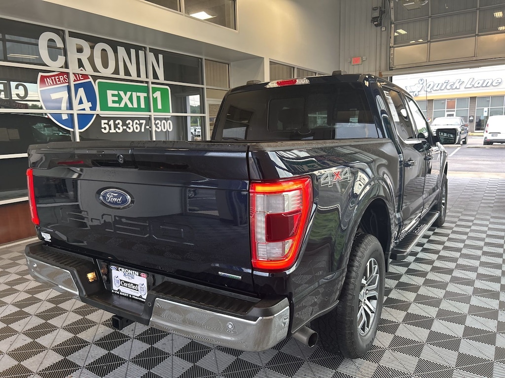 Certified 2022 Ford F-150 Lariat Crew Cab Short Bed Truck