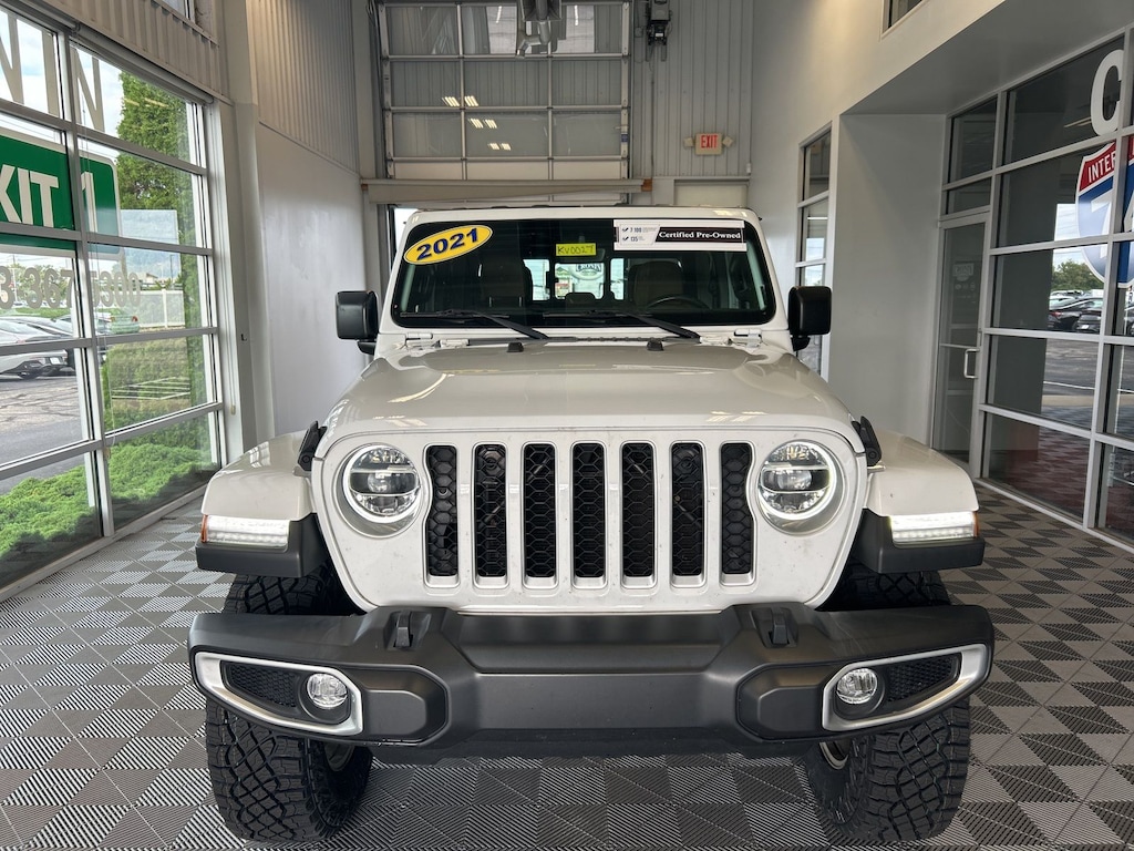 Certified 2021 Jeep Gladiator Overland Crew Cab Short Bed Truck