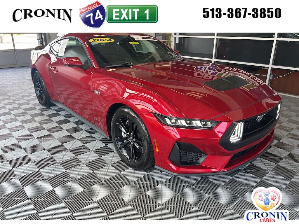 Certified 2024 Ford Mustang GT Coupe